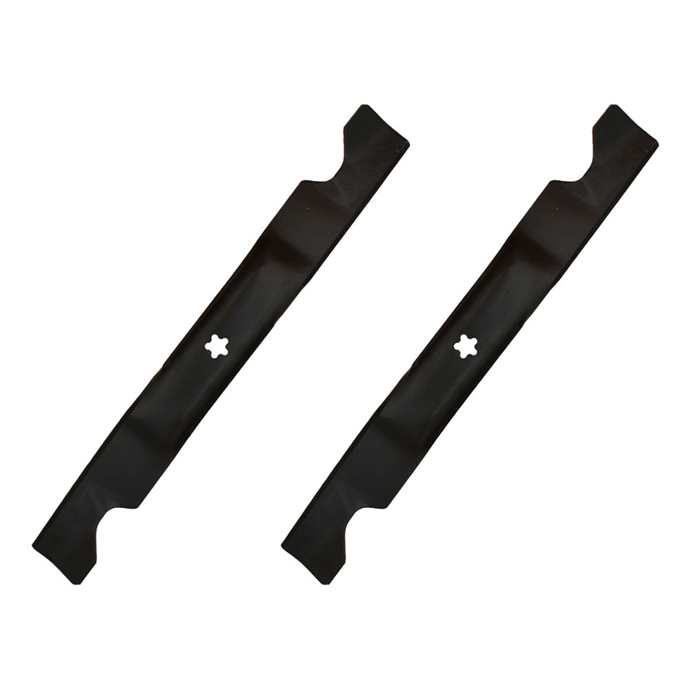 2 Fits AYP Fits SEARS Fits Craftsman Fits Husqvarna MOWER BLADES 46" DECK 405380