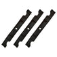(3) Mower Blades Fits AYP Fits Craftsman Fits Poulan Fits Husky 46" 403107