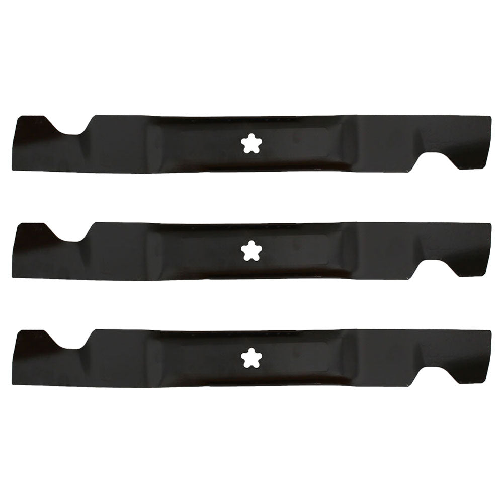 (3) Mower Blades Fits AYP Fits Craftsman Fits Poulan Fits Husky 46" 403107
