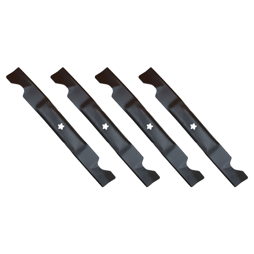 Set of (4) Mower Blades Fits Craftsman Fits Husqvarna 46" Deck 405380 53240