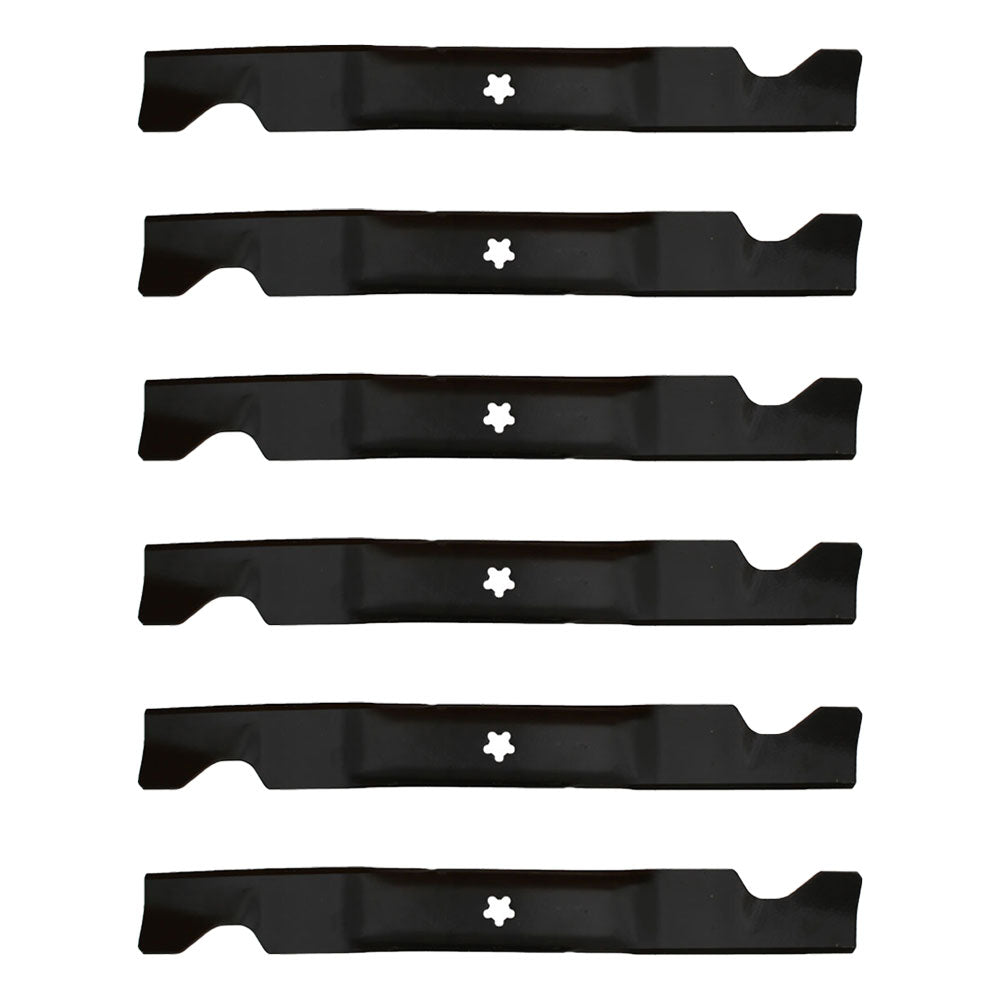 Qty 6: Mower Blade Fits Dixie Chopper