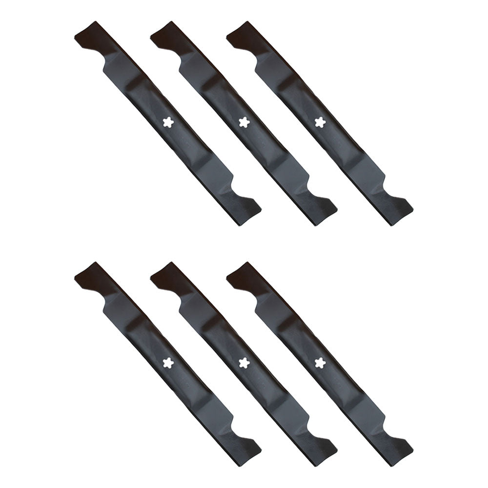 6 Blade Set 46" Fits Craftsman, AYP Bagger 405380  532 40 53-80 403107 (12242)