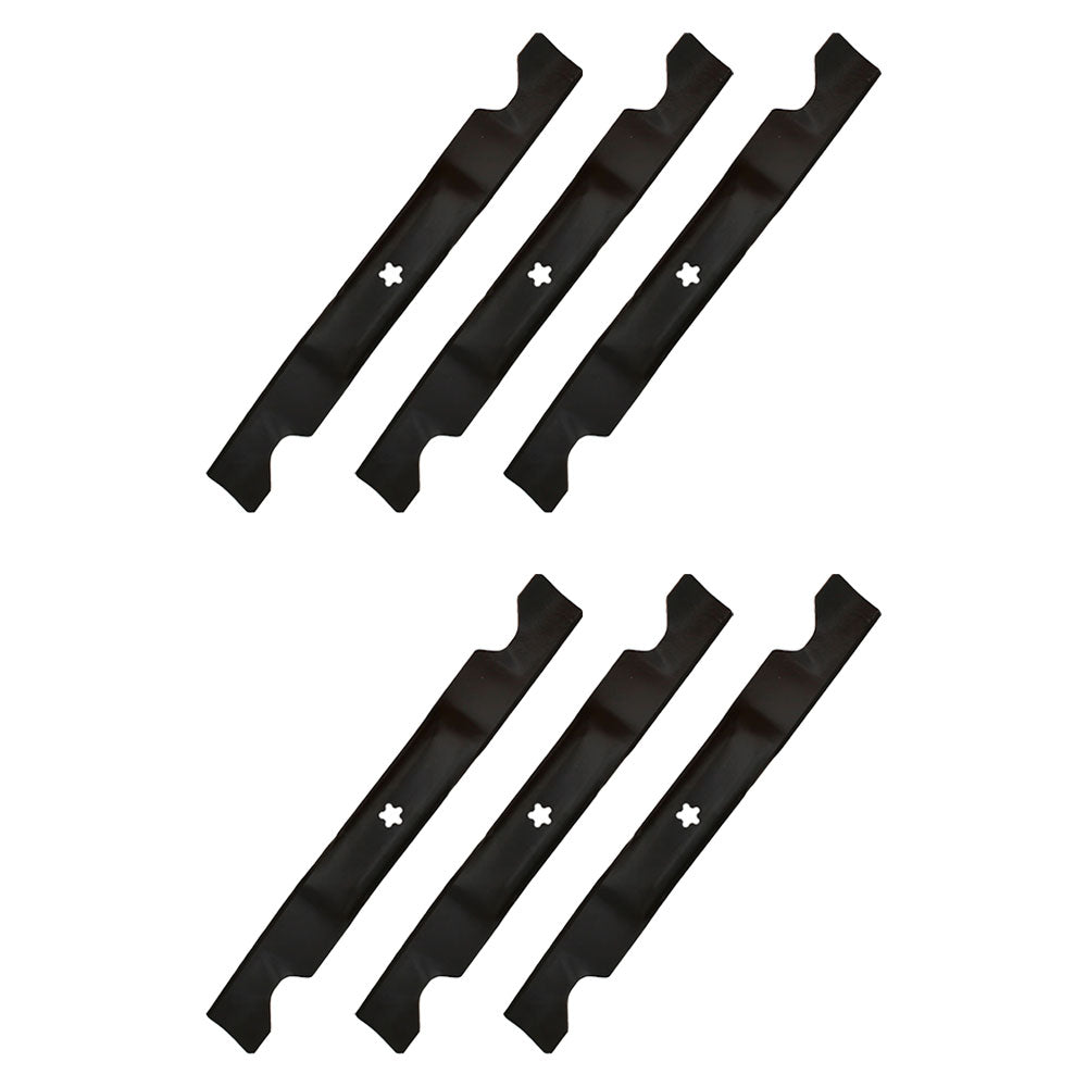 Qty 6: Mower Blade Fits Snapper