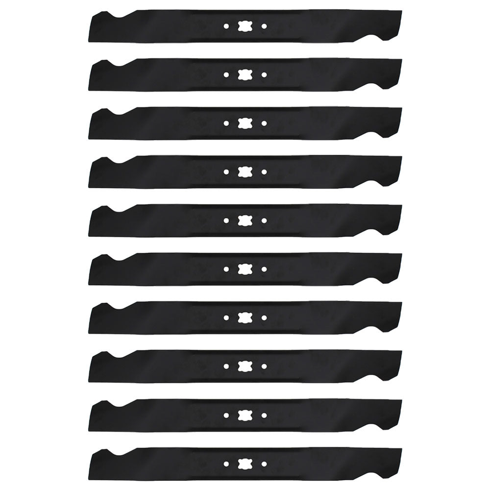 Qty 10: Mulching Blade
 Fits Troy Bilt Replaces 490-100-M084-Troy