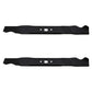Qty 2: Mulching Blade
 Fits Bolens Replaces LAB50-0080_x2