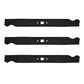 3 Mulching Blades 942-0741A Fits Cub Cadet MTD Troy Bilt 21" Walk Behind 1995-up
