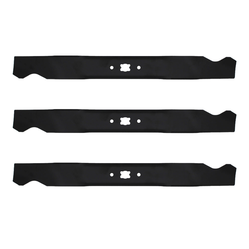 3 Mulching Blades 942-0741A Fits Cub Cadet MTD Troy Bilt 21" Walk Behind 1995-up