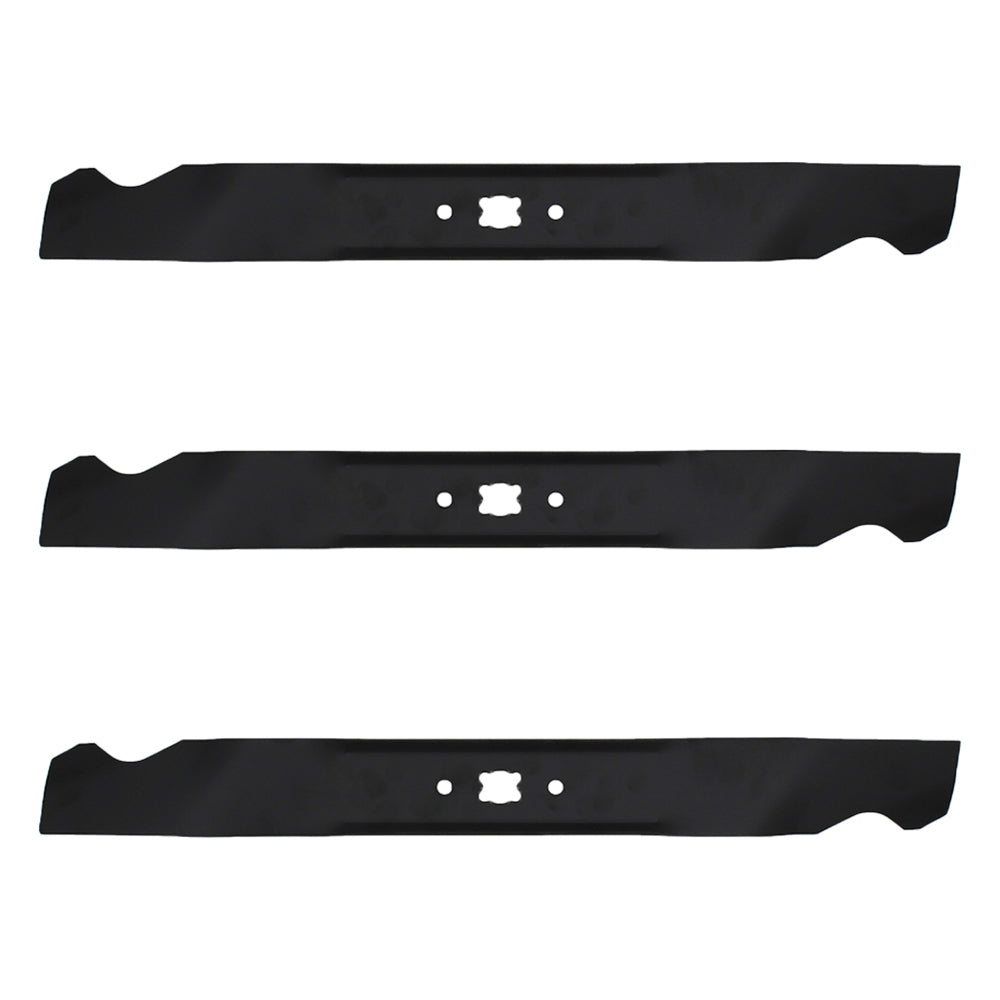 3 Mulching Blades 942-0741A Fits Cub Cadet MTD Troy Bilt 21" Walk Behind 1995-up