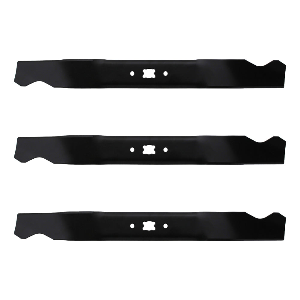 3 Mulching Blades 942-0741A Fits Cub Cadet MTD Troy Bilt 21" Walk Behind 1995-up