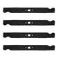Fits Stens 335-214 Pk Of 4 Mulching Blade fits MTD 942-0741A 21" Walk Behinds