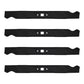 4pk Mulching Blade 942-0741A Fits Cub Cadet MTD Troy Bilt 21" Walk Behind 1995 &
