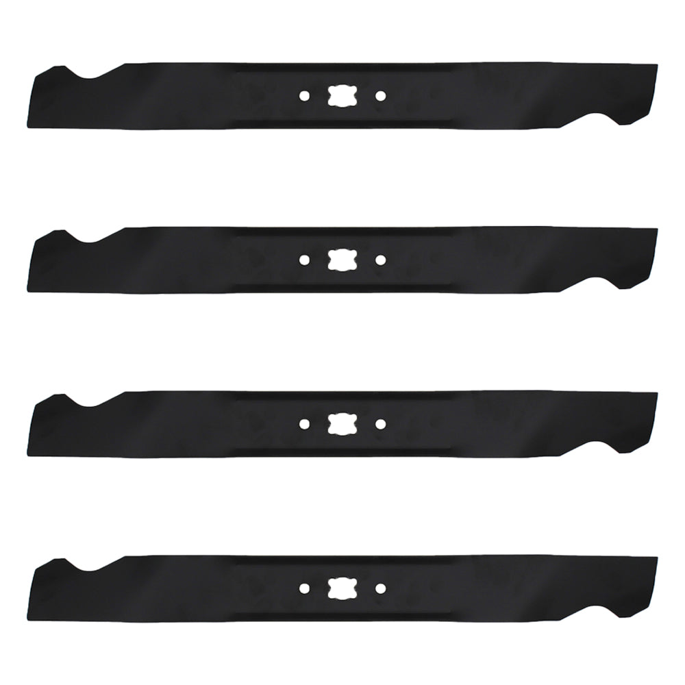 Qty 4: Mulching Blade
 Fits Troy Bilt Replaces 490-100-M084-Troy