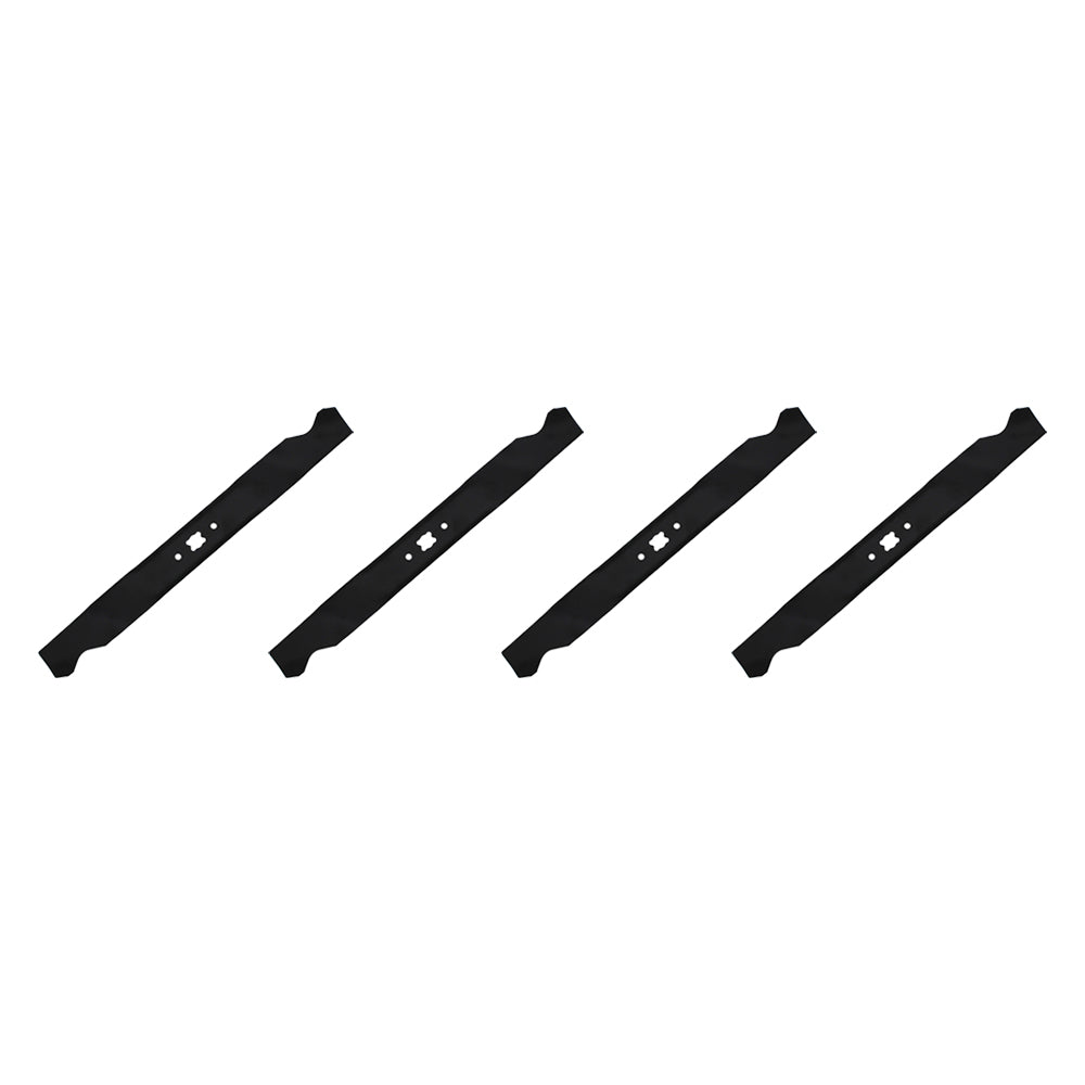 Qty 4: Mulching Blade
 Fits Lesco Replaces 082561