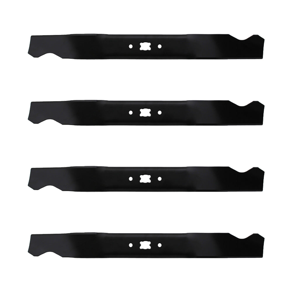 Qty 4: Mulching Blade
 Fits Cub Cadet Replaces 742-04100