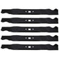 Qty 5: Mulching Blades Fits Troy Bilt Replaces 490-100-M084-Troy