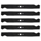 Qty 5: Mulching Blades Fits Craftsman Replaces 742-0741
