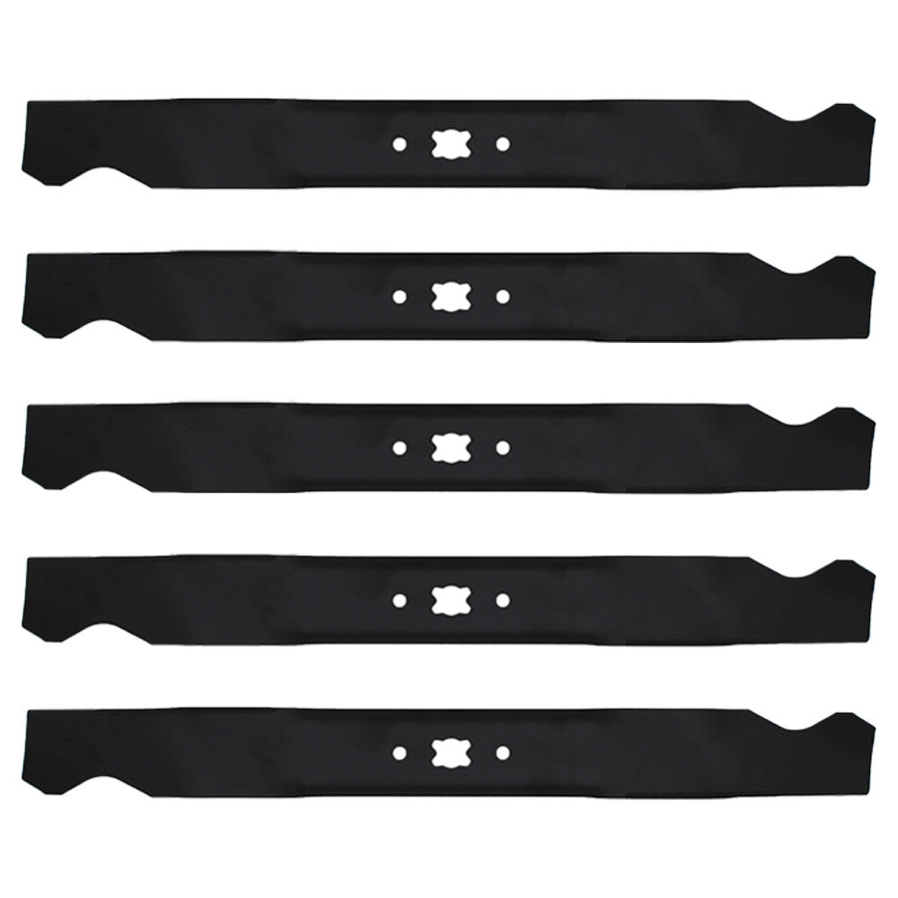 Qty 5: Mulching Blades Fits Bolens Replaces 742-0741