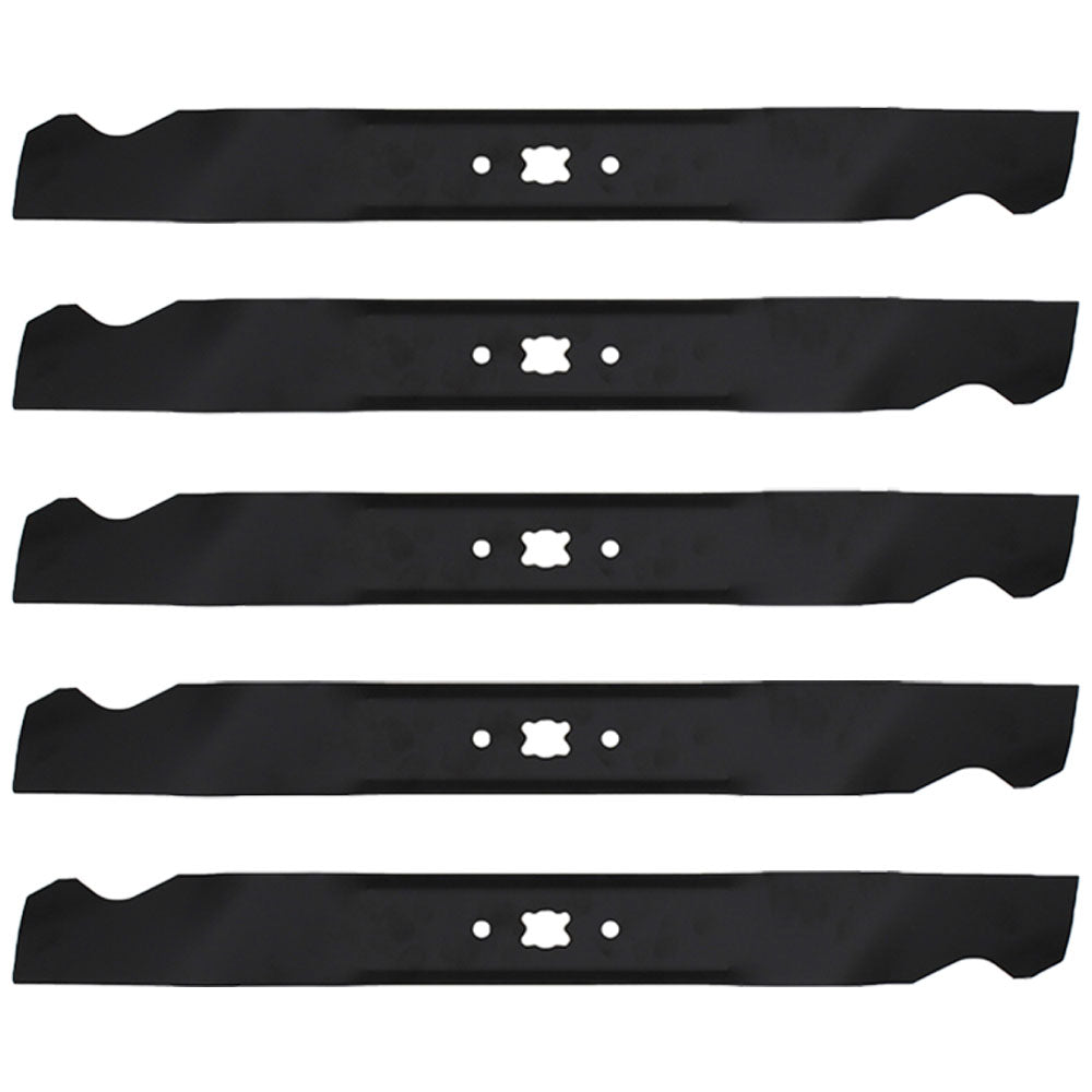 Qty 5: Mulching Blades Fits Bolens Replaces 742-0741