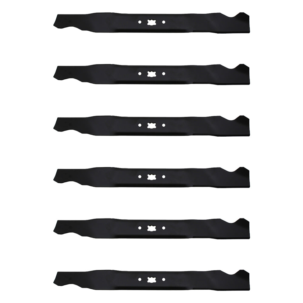 Qty 6: Mulching Blade
 Fits Cub Cadet Replaces 742-04100