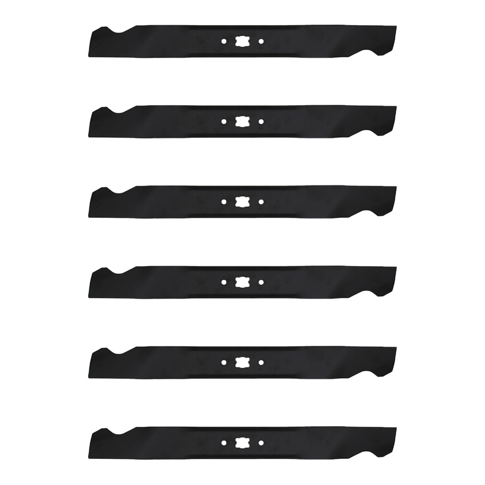 Qty 6: Mulching Blade
 Fits Bolens Replaces LAB50-0080_x6