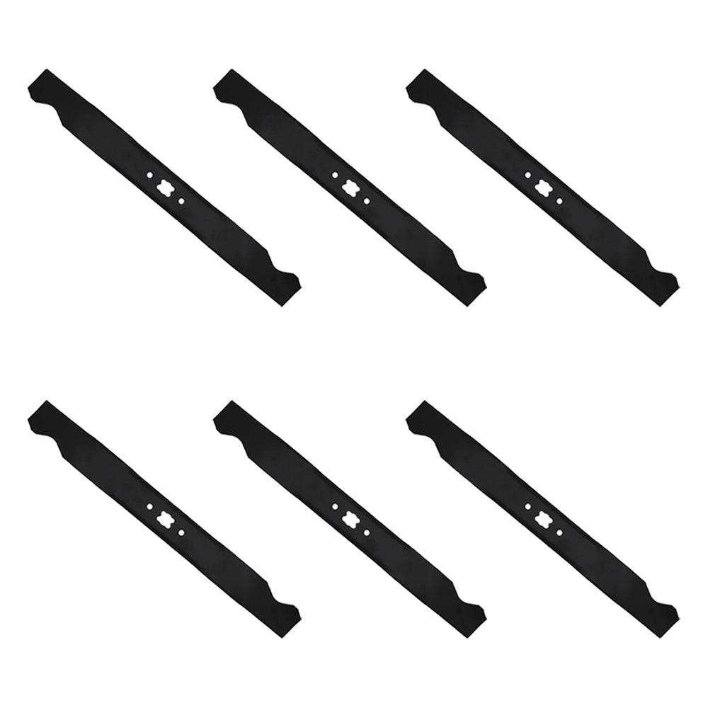 Qty 6: Mulching Blade
 Fits Craftsman Replaces SPM209370365