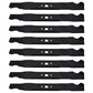 Qty 8: Mulching Blades  Fits Oregon Replaces 198-049