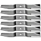 Qty 6: Mower Blade Fits Oregon Replaces 91-436