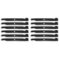 Qty 12: Lawn Mower Blade Fits Craftsman Replaces 127843