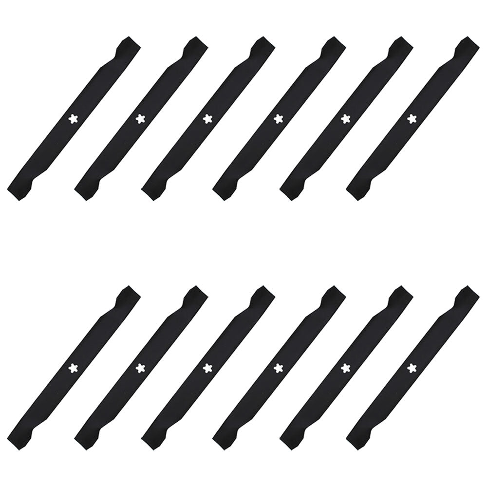 Qty 12: Lawn Mower Blade Fits Oregon Replaces 195-005