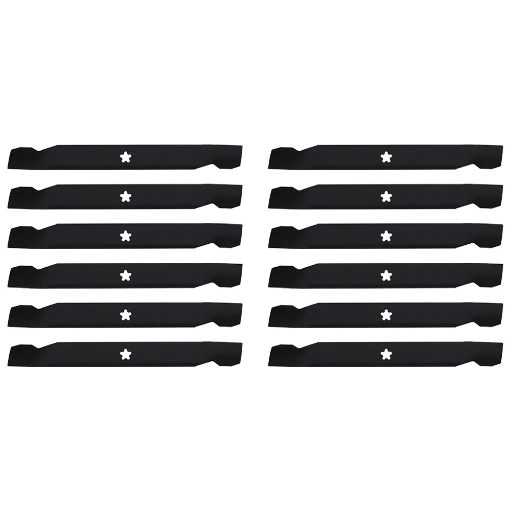 Qty 12: Lawn Mower Blade Fits Snapper Replaces 704429