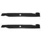 (2) Fits Hi-Lift Blades Fits Craftsman 42" Lawn Mower 138971 134149 53213897