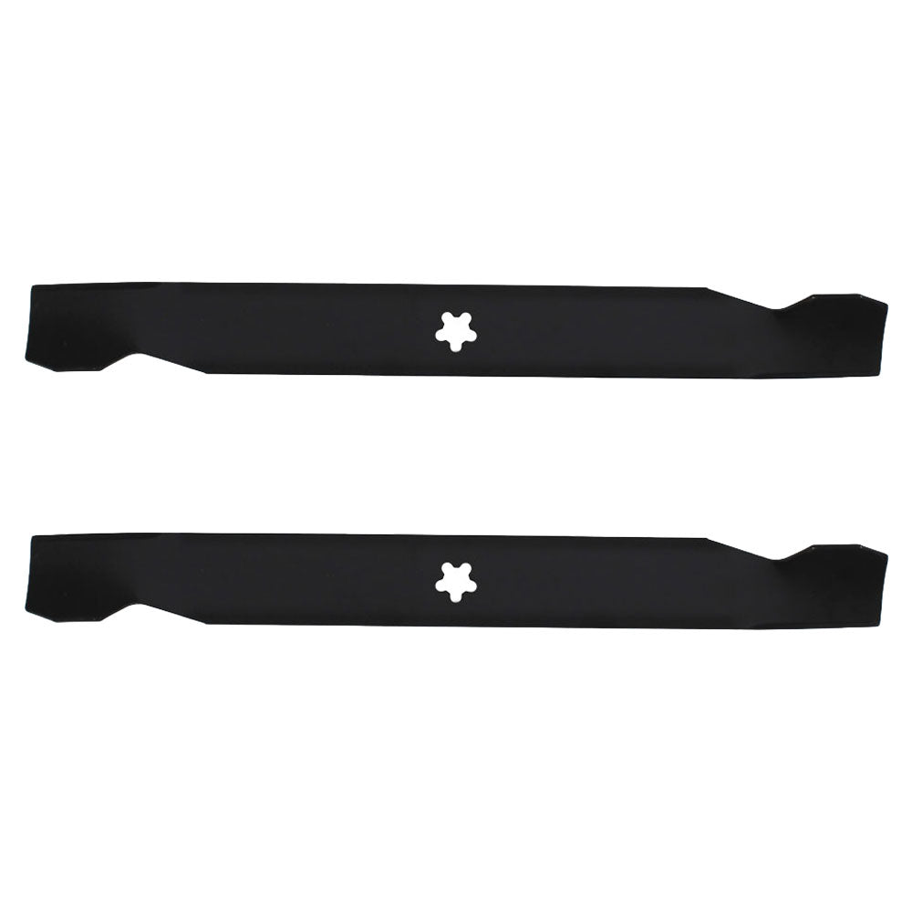 2Pk 6125 Rotary Blades Fits Craftsman 532138971, 138498, 138971