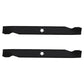 (2) High-Lift Blades Fits Craftsman 42" Decks 138971