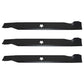 Qty 3: Lawn Mower Blade
 Fits AYP Replaces 127843