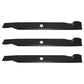 (3) Fits Husqvarna Mower Blades 61" Deck EZ6124 FD61M MZ61 539113312