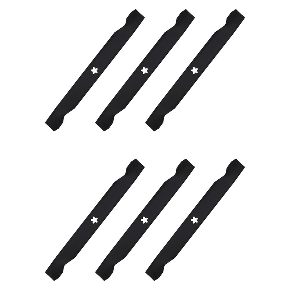 Qty 6: Lawn Mower Blade Fits Sears Replaces 127843