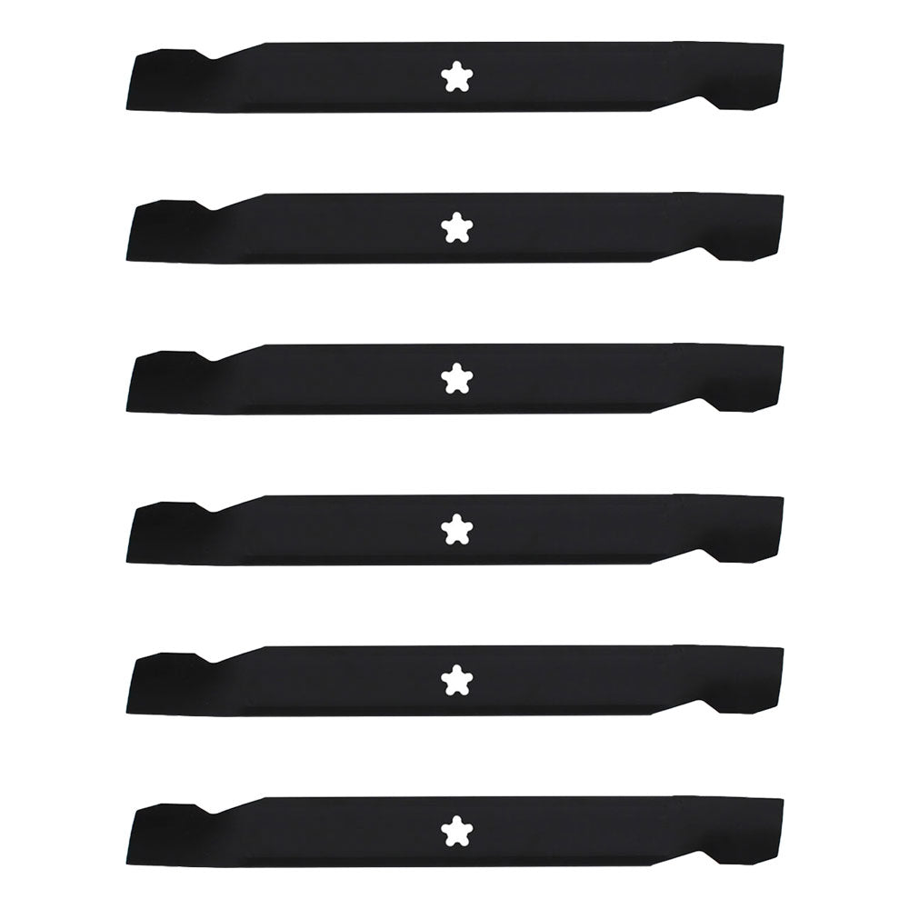 Qty 6: Lawn Mower Blade Fits Snapper Replaces 704429