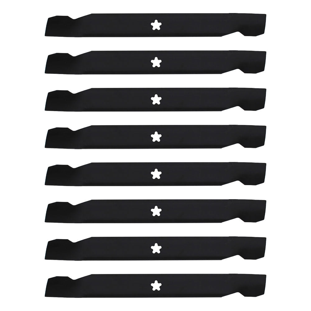 Qty 8: Lawn Mower Blade Fits Sears Replaces 127843