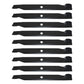 Qty 9: Lawn Mower Blade
 Fits Snapper Replaces 704429