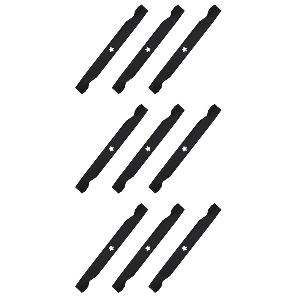 Qty 9: Lawn Mower Blade
 Fits Snapper Replaces 704429