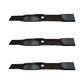 3 Pack Mulching Blade fits Scotts Fits John Deere M113518 M76467 (6221)