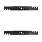2 PK.  BLADE 22" X STAR Fits Husqvarna 580244001 MULCHER 580244002 (13024)