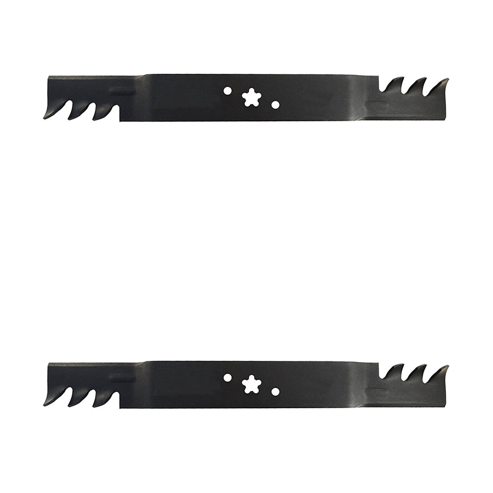2 PK.  BLADE 22" X STAR Fits Husqvarna 580244001 MULCHER 580244002 (13024)
