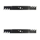 Qty 2: Mulching Blade
 Fits Husqvarna Replaces 580-244001