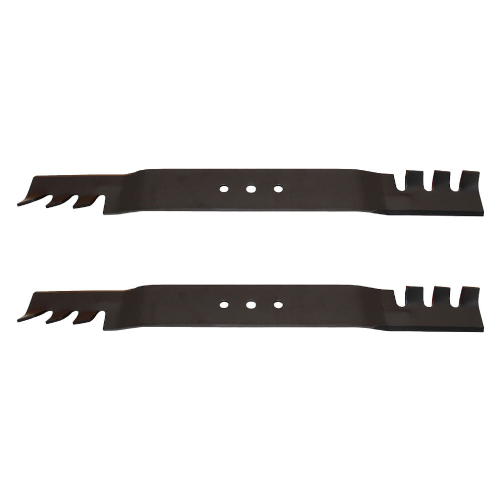 Qty 2: Toothed Mulching Blade
 Fits Toro Replaces 108-9764-03