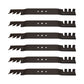 Qty 6: Toothed Mulching Blade Fits Toro Replaces 108-9764-03