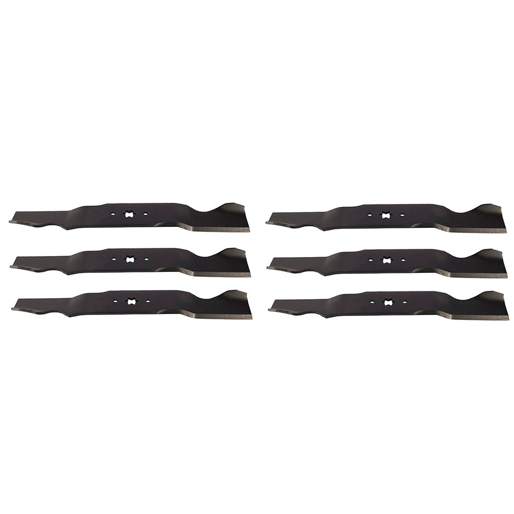 6 Mower Blades Fits Cub Cadet Fits MTD 54" 742-0677A B 942-0677A B 7420677