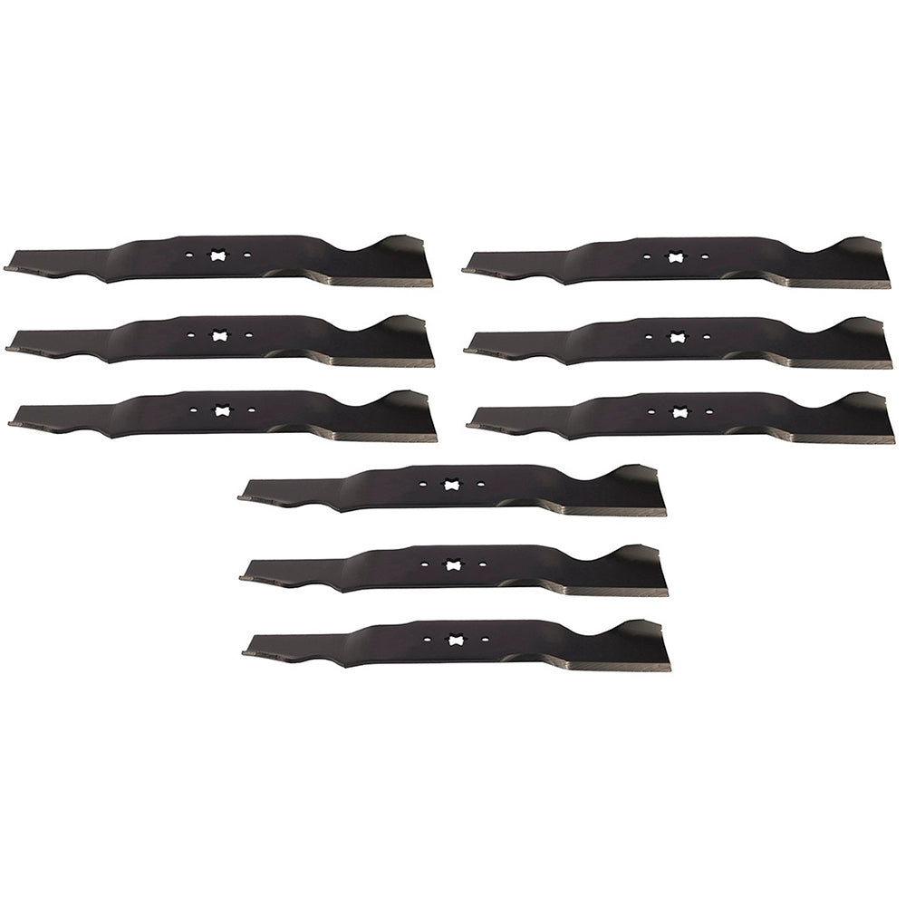 Qty 9: Deck Mower Blade Fits Cub Cadet Replaces 742-0677A