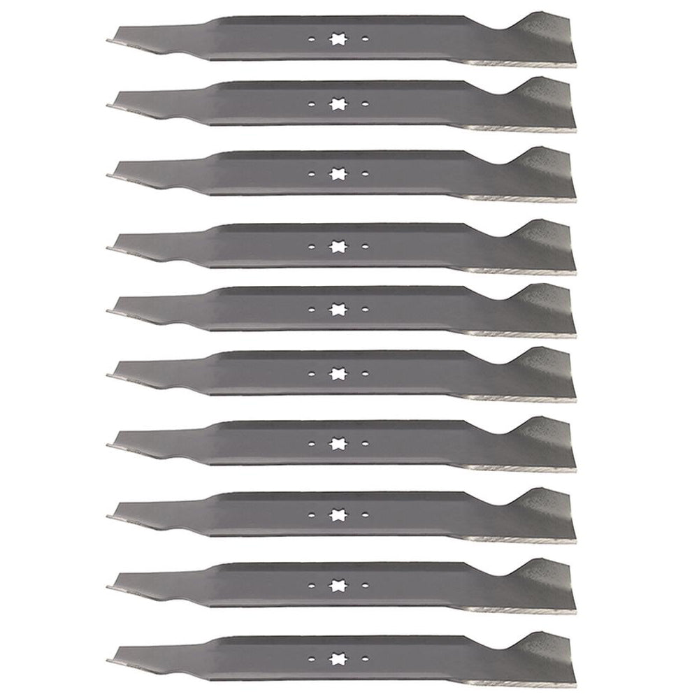 Qty 10: Hi Lift Standard Mower Blade Fits Rotary Replaces 14058