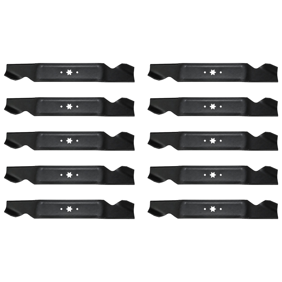 Qty 10: Hi Lift Standard Mower Blade Fits Rotary Replaces 14058